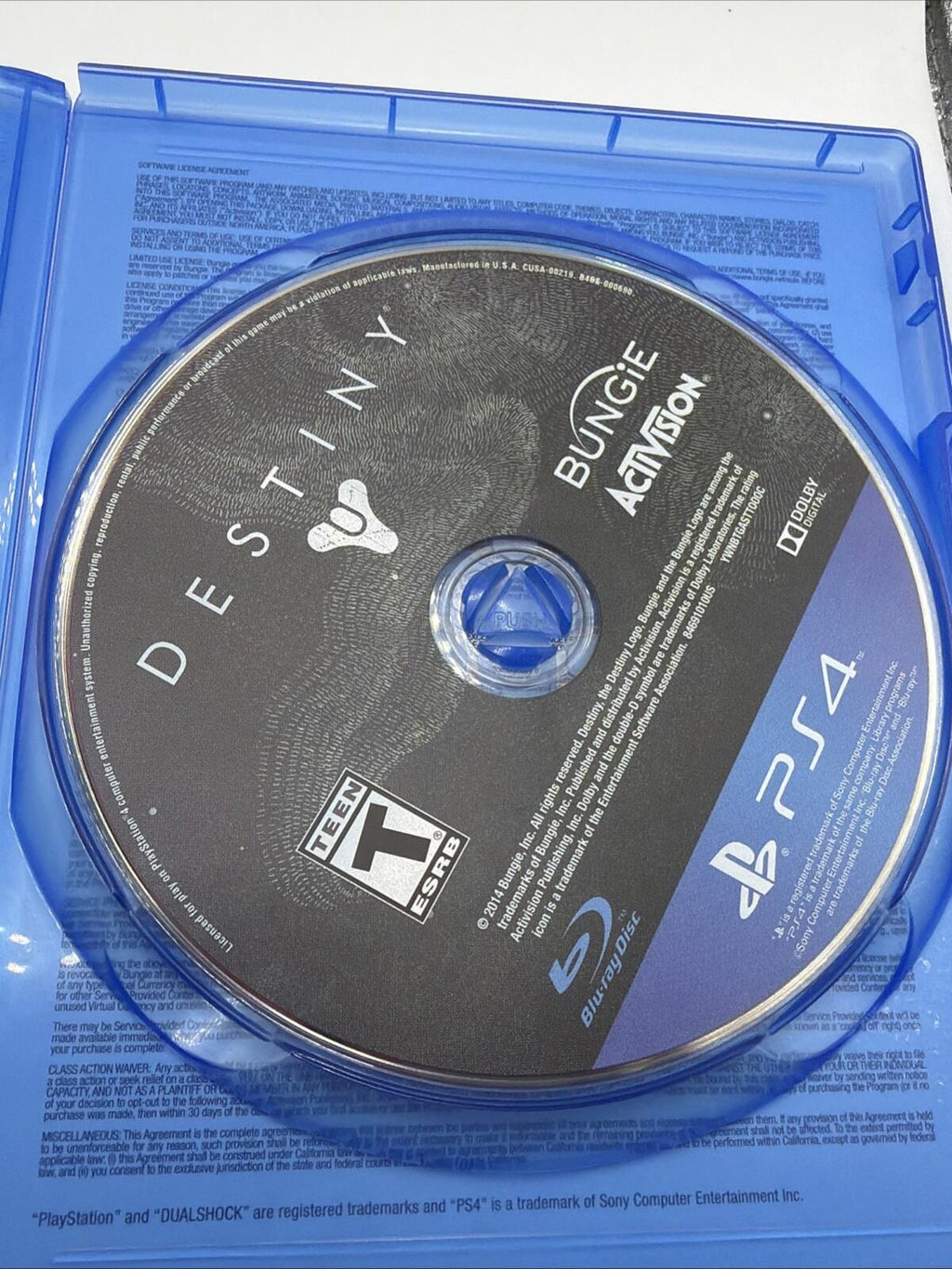 Activision Destiny Taken King Legendary Shooter PS4 NTSC-U/C T 2015 Manual Mult…
